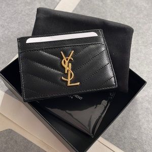 YSL card case